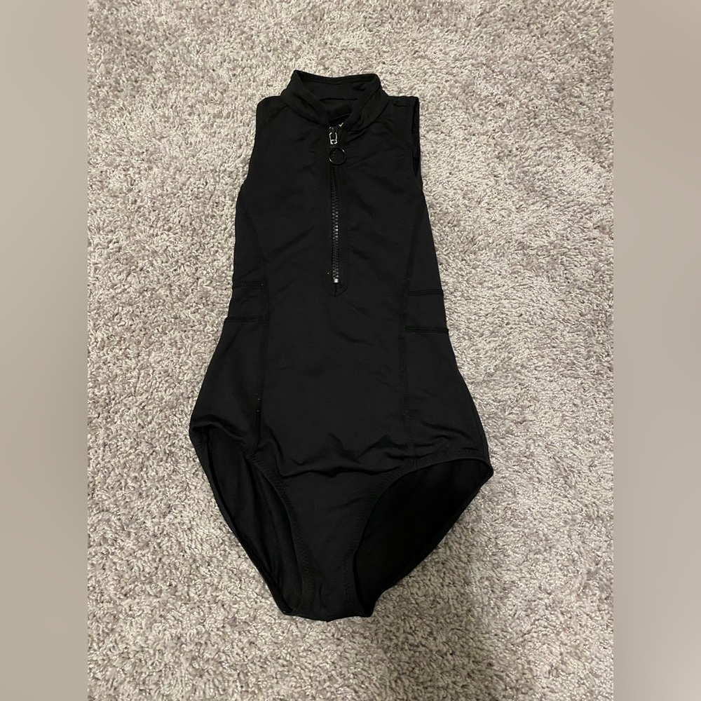 Black leotard